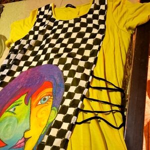 Dress 90s artsy trippy